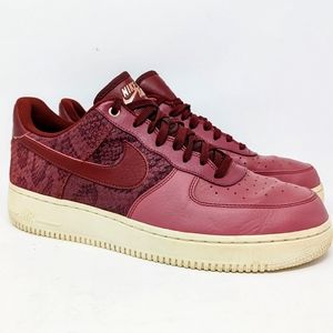 Nike Air Force 1 LV8 Port Dark Team Red Mens 12